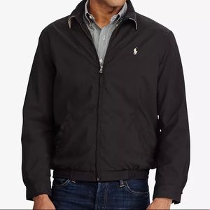 Polo Ralph Lauren Men's Lightweight Windbreaker bomber jacket XXL black